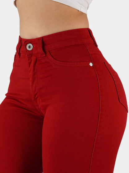 Jeans Skinny Strech, Tiro Alto Ref 1240