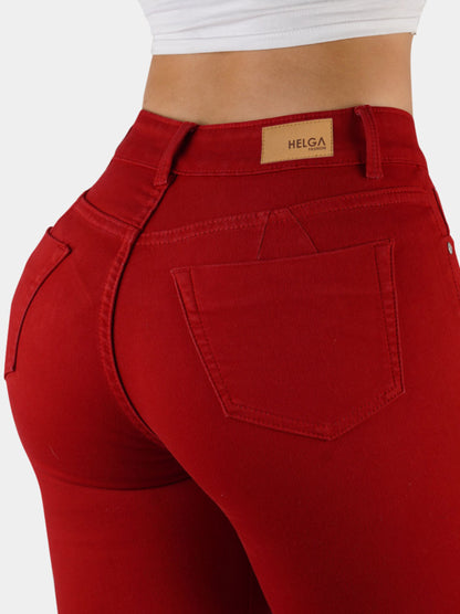 Jeans Skinny Strech, Tiro Alto Ref 1240