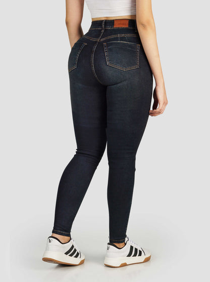 Jeans Skinny Strech, Tiro Alto Ref 1175