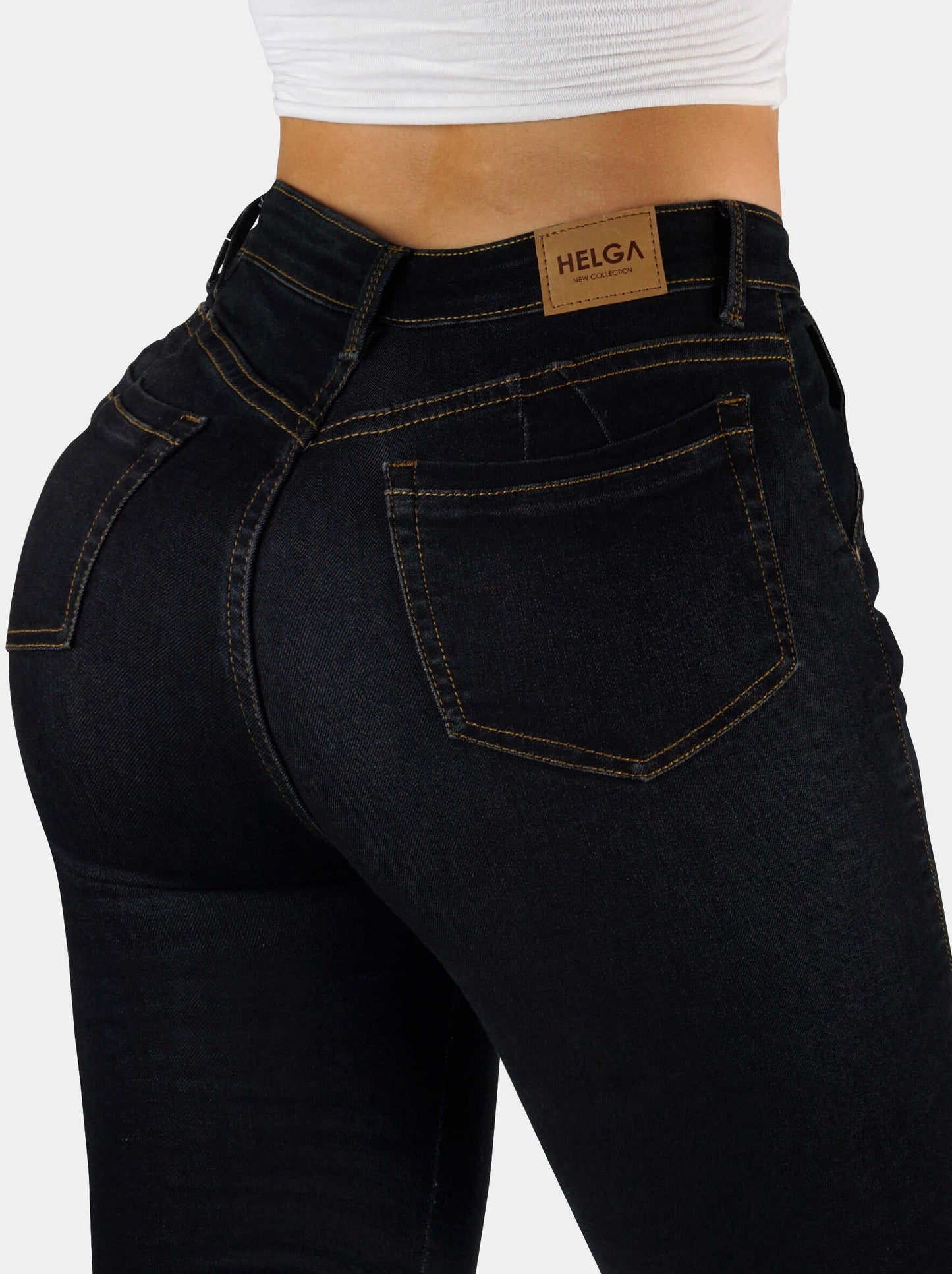 Jeans Skinny Strech, Tiro Alto Ref 1180