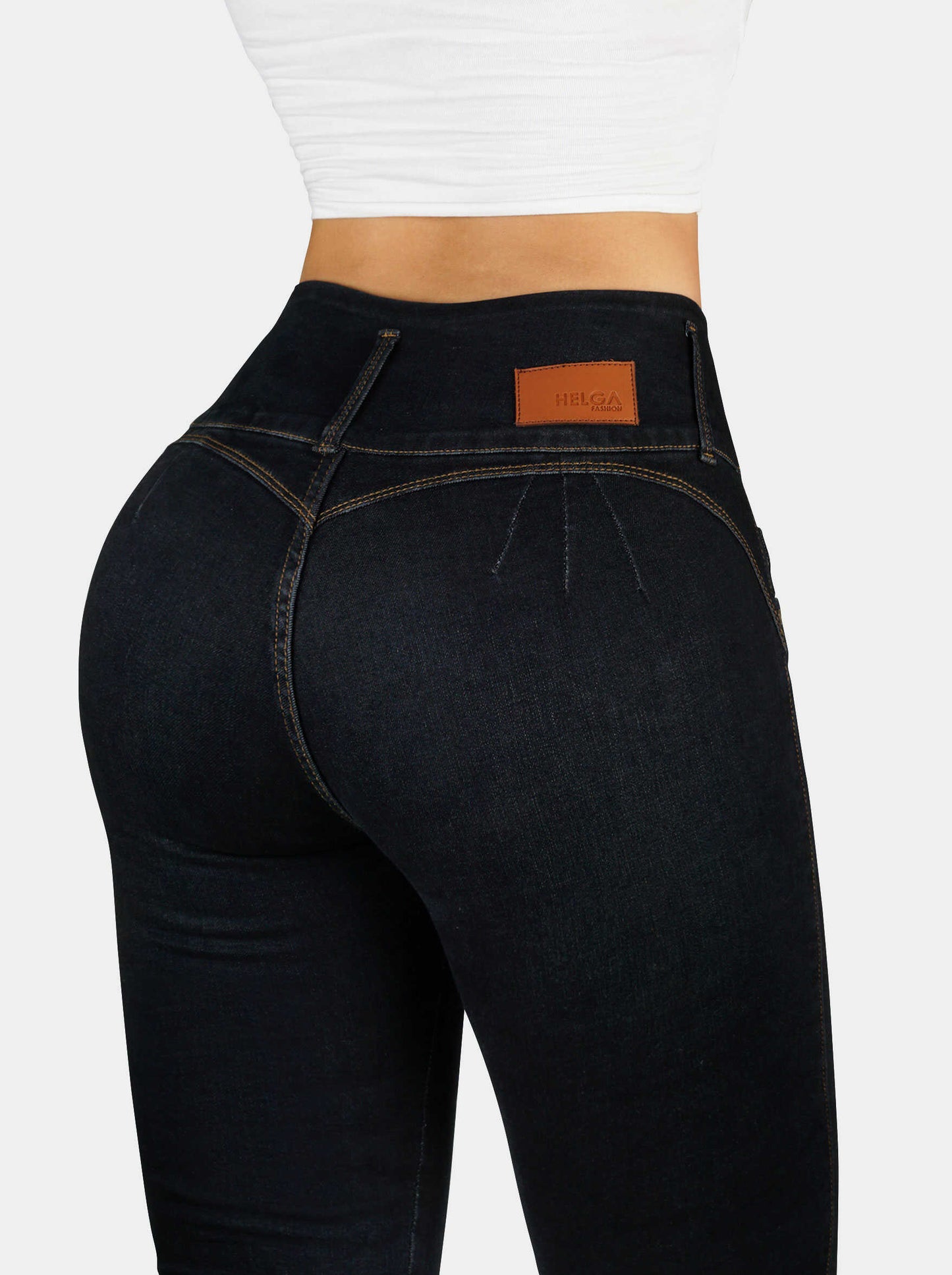 Jeans Skinny Strech, Tiro Alto Ref 1190