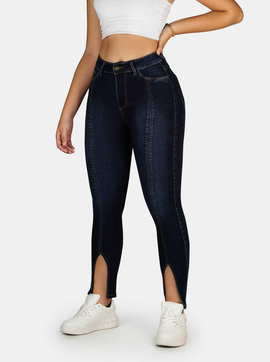 Jeans Skinny Strech, Tiro Alto Ref 1192