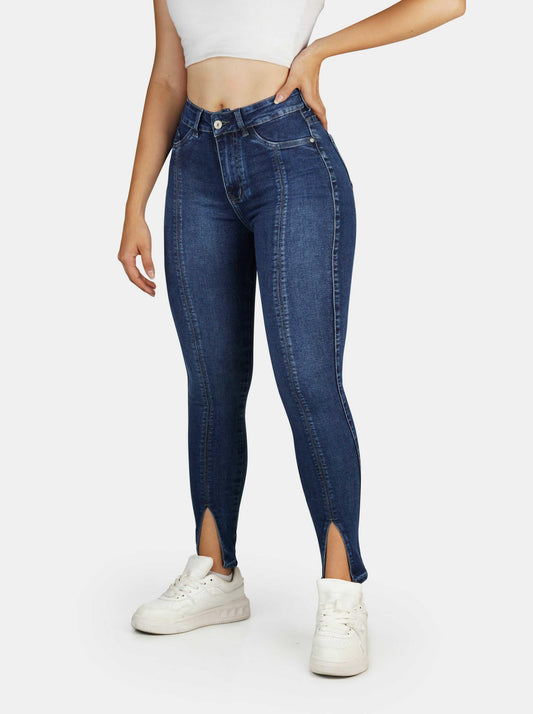 Jeans Skinny Strech, Tiro Alto Ref 1198