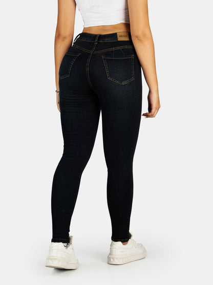 Jeans Skinny Strech, Tiro Alto Ref 1199