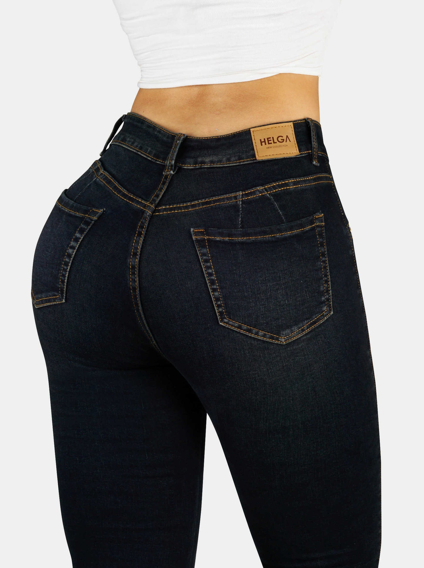 Jeans Skinny Strech, Tiro Alto Ref 1199