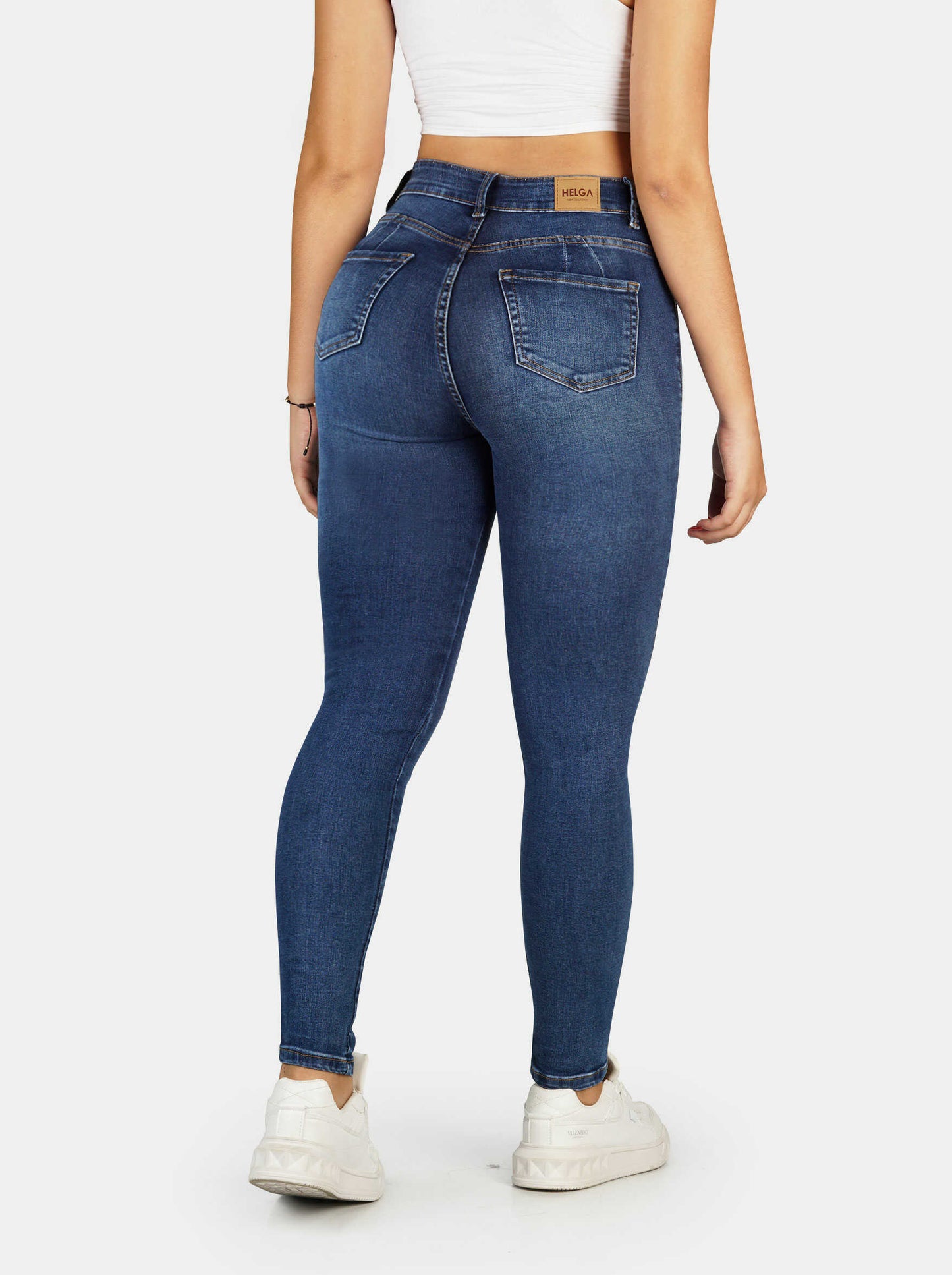 Jeans Skinny Strech, Tiro Alto Ref 1200