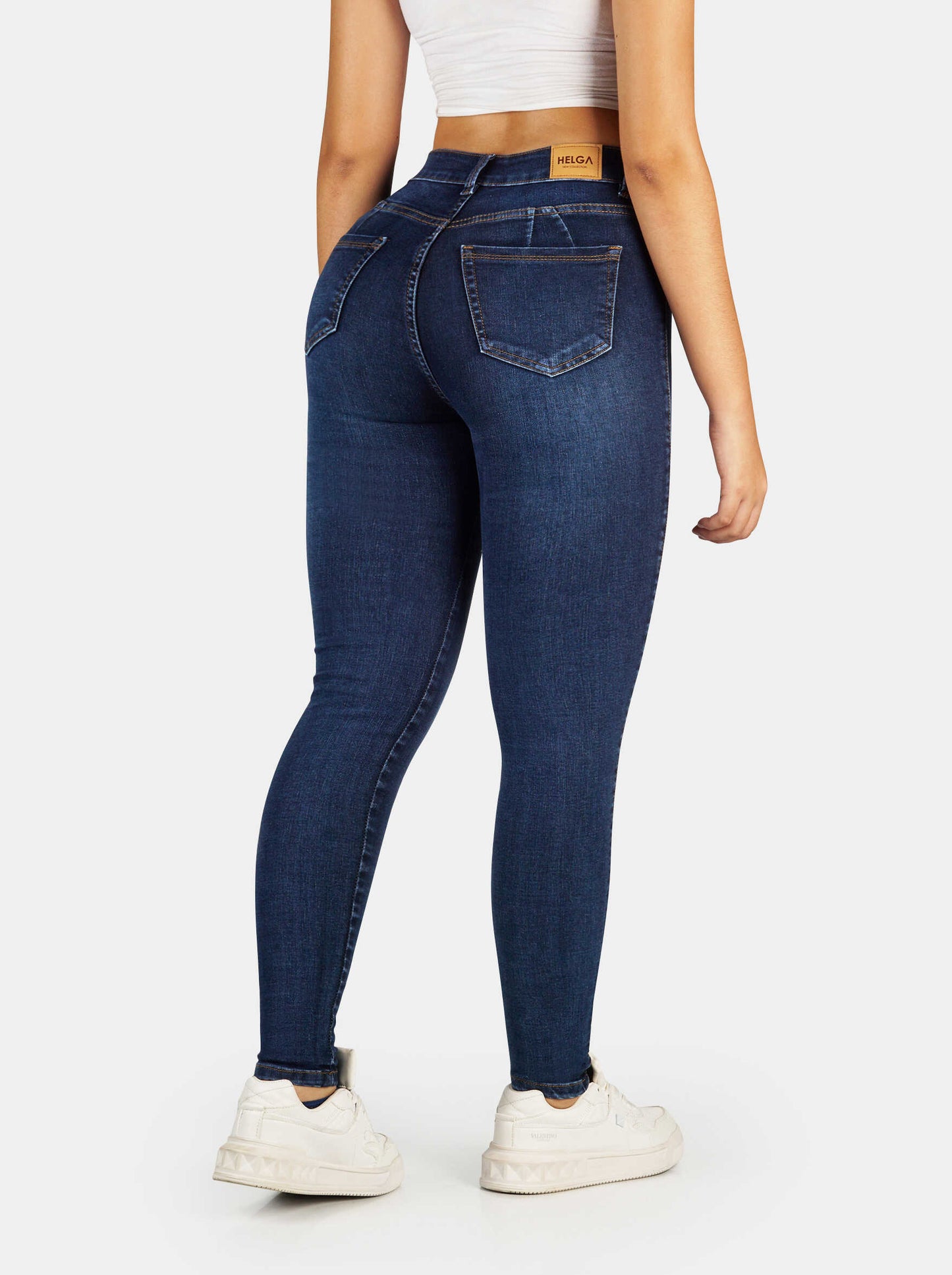 Jeans Skinny Strech, Tiro Alto Ref 1282