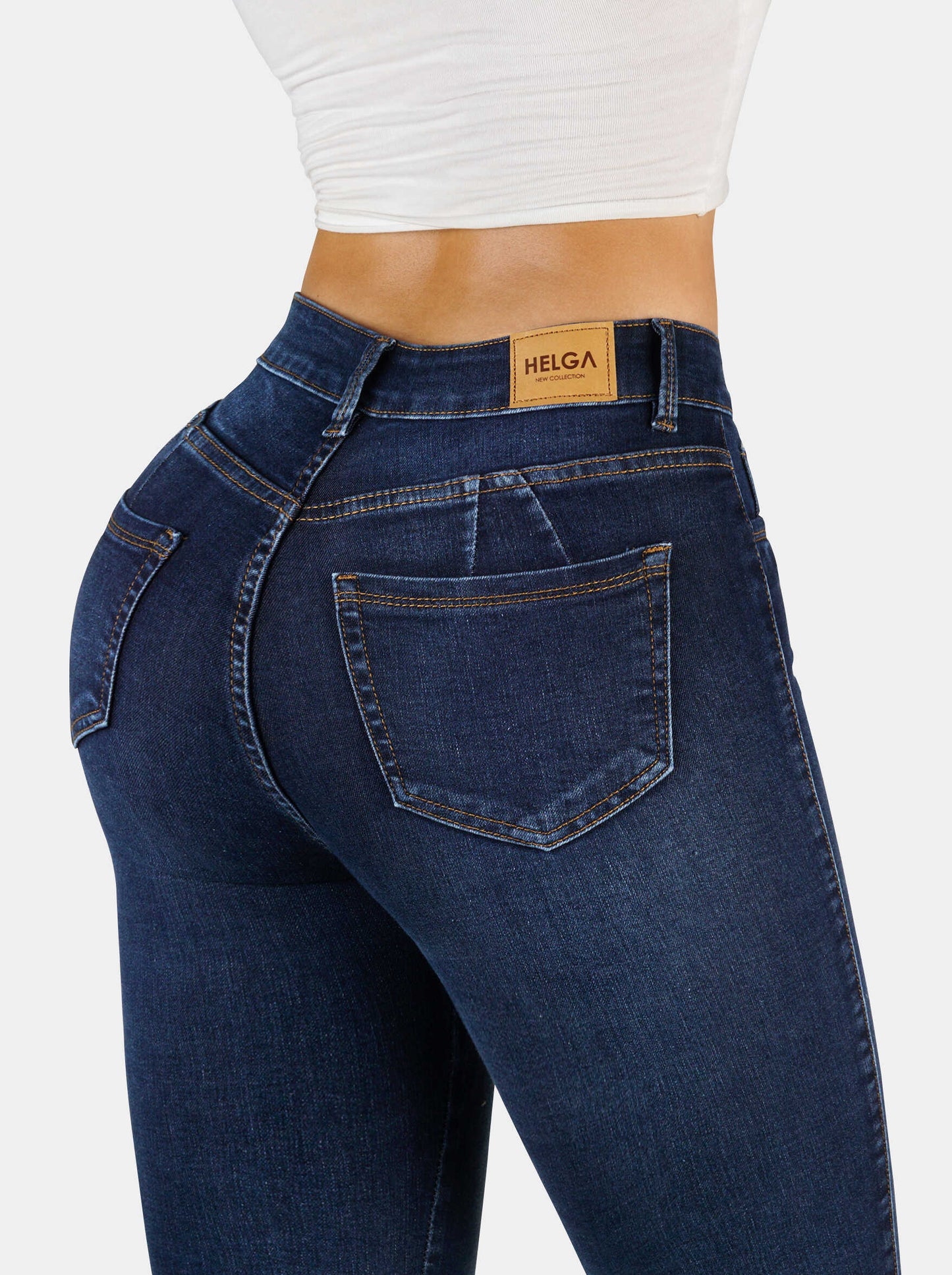 Jeans Skinny Strech, Tiro Alto Ref 1282