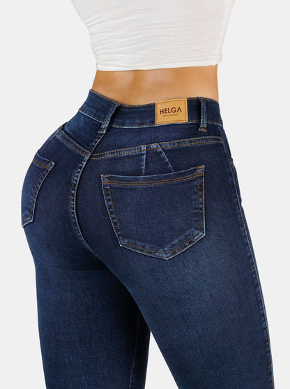 Jeans Skinny Strech, Tiro Alto Ref 1282